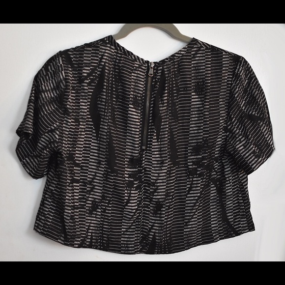 Silence+Noise Zip Static Crop Top - Picture 3 of 3